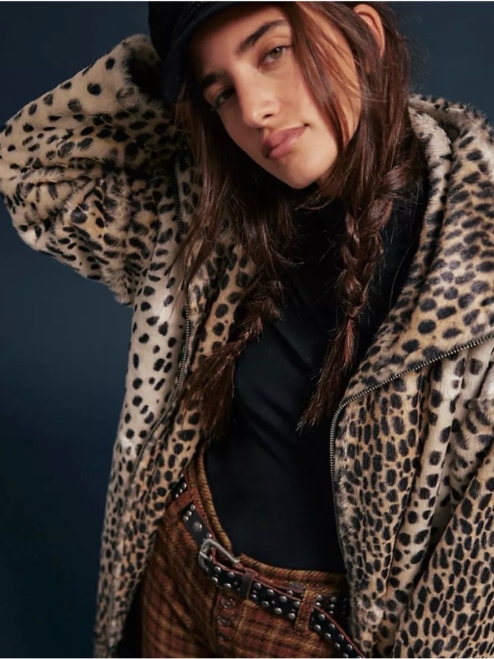 Free People Lana Leopard Duster. NWT. - Picture 2 of 7